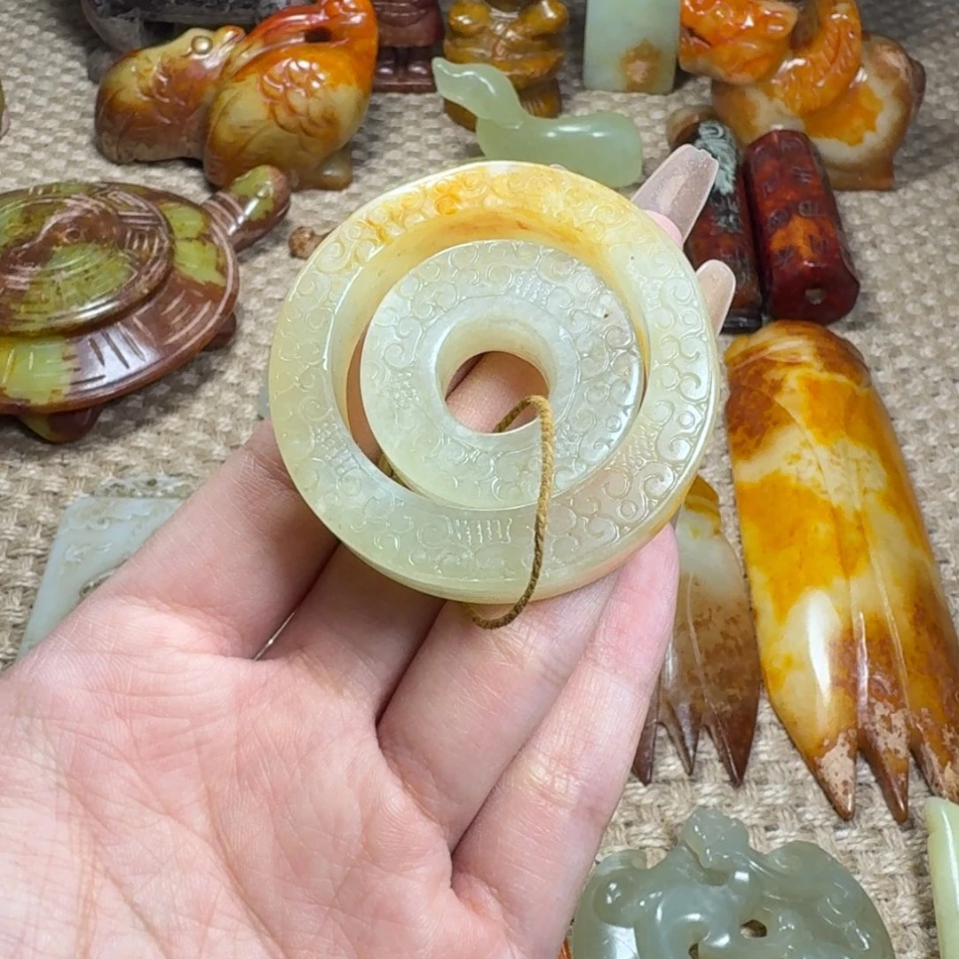 吊坠白玉菩提挂件
