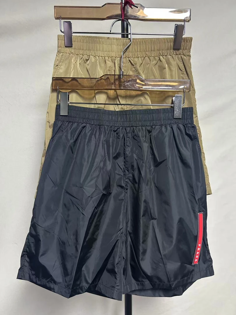 普拉达/PRADA/字母横条标休闲短裤