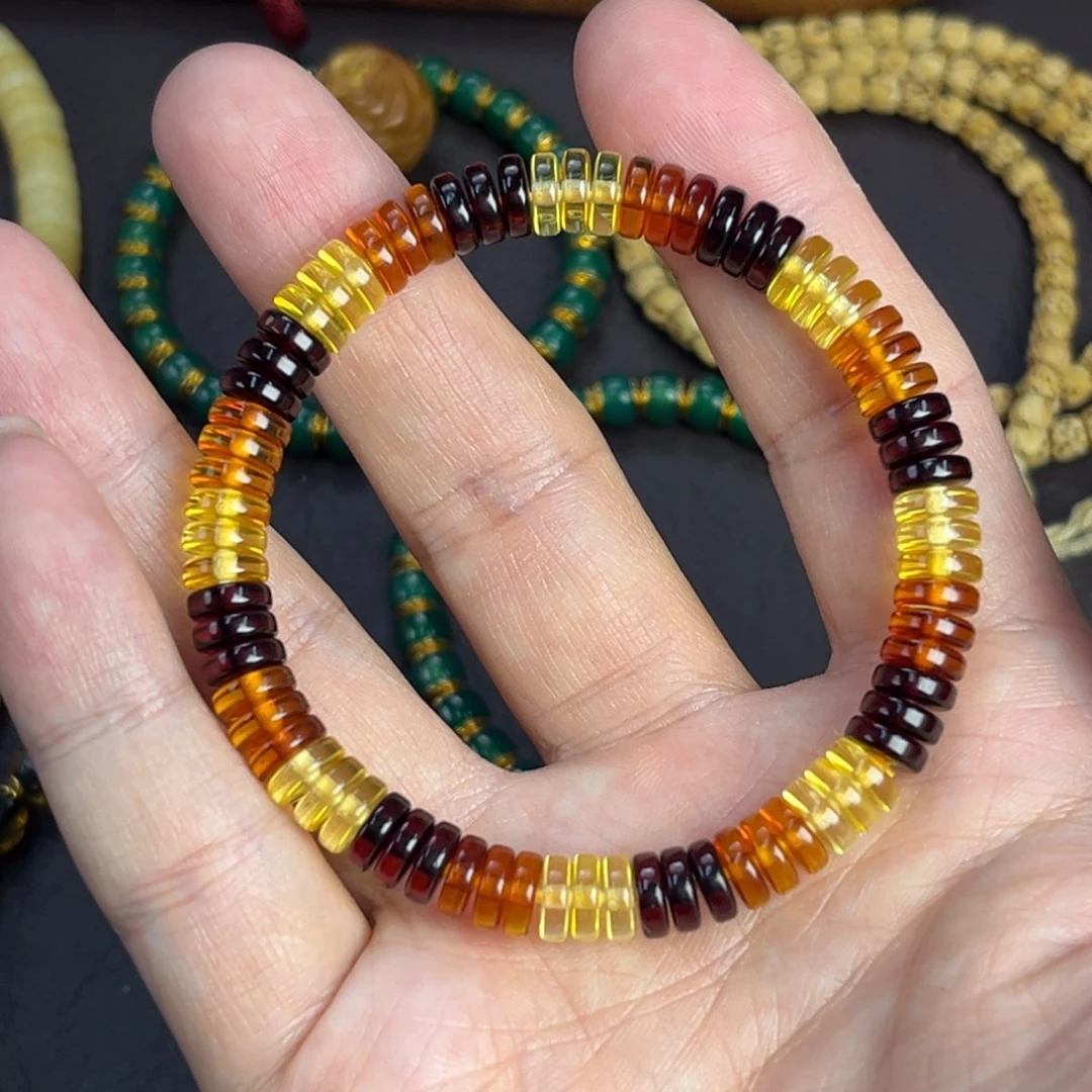 琥珀未镶嵌裸石7加多宝药片