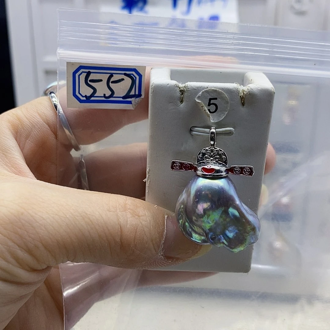 颈饰合金淡水珍珠