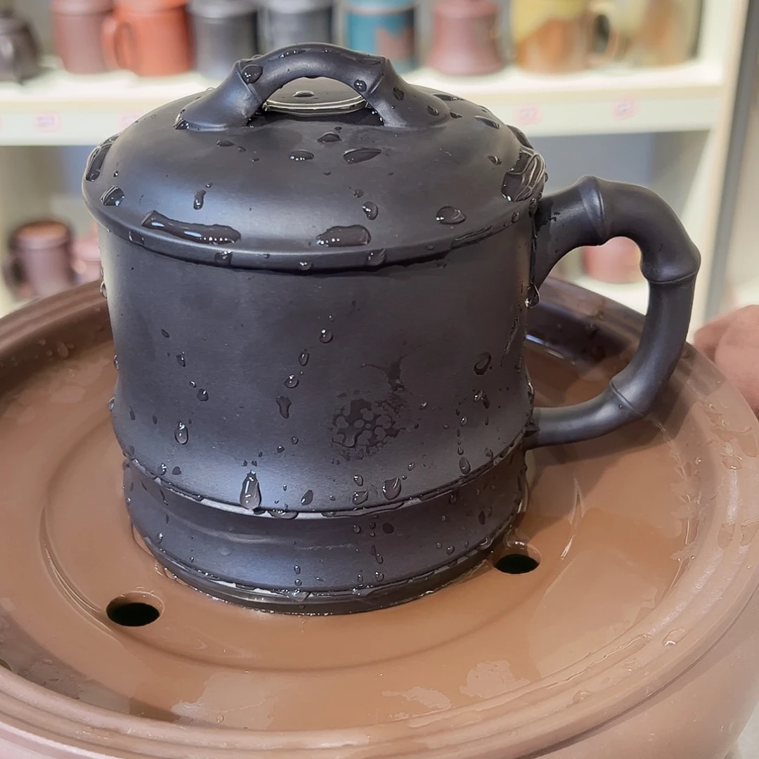 茶杯紫砂手工制作