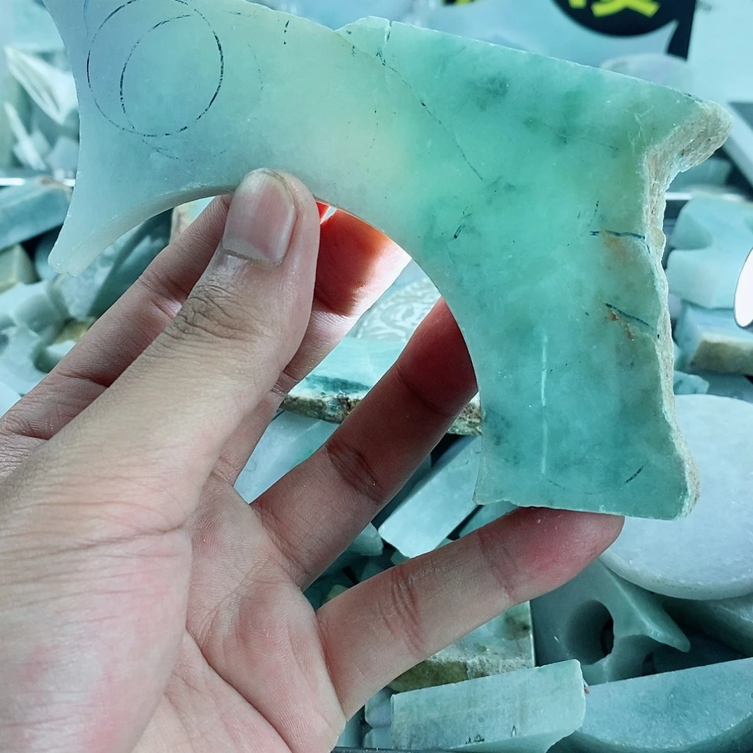 散珠翡翠天然缅甸翡翠a货17
