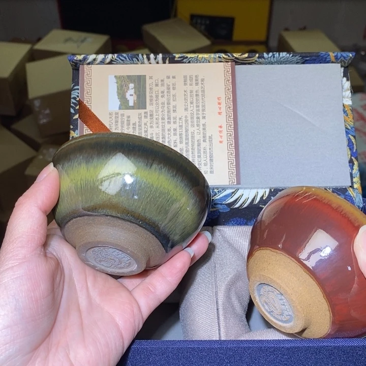 茶盏全品带礼盒，建盏主人杯