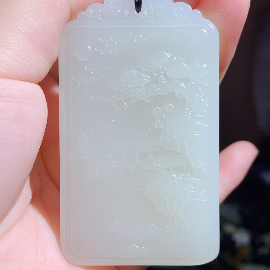 颈饰未镶嵌和田玉