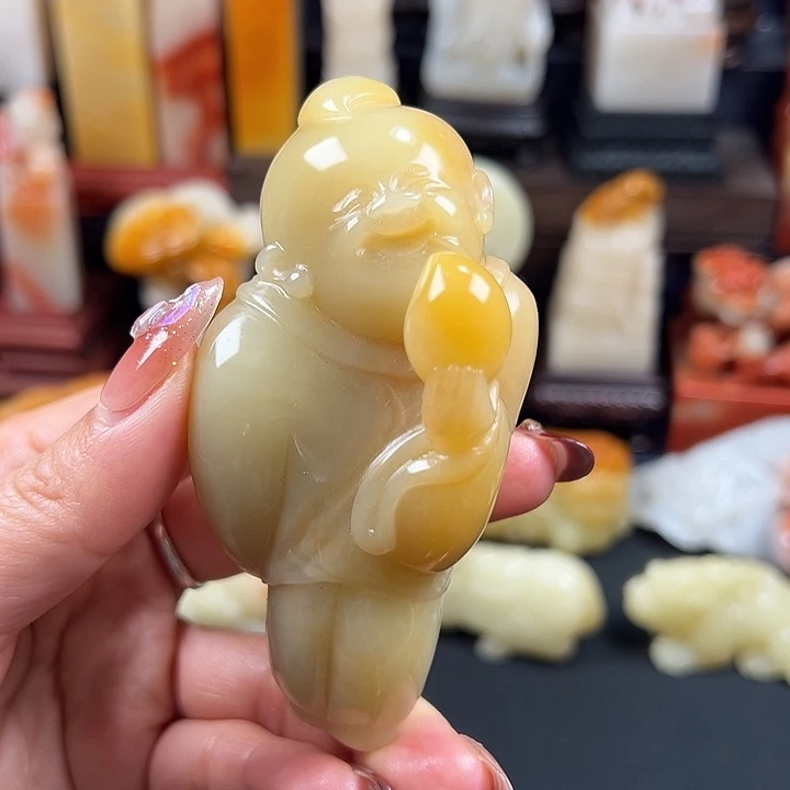 寿山石老性芙蓉石