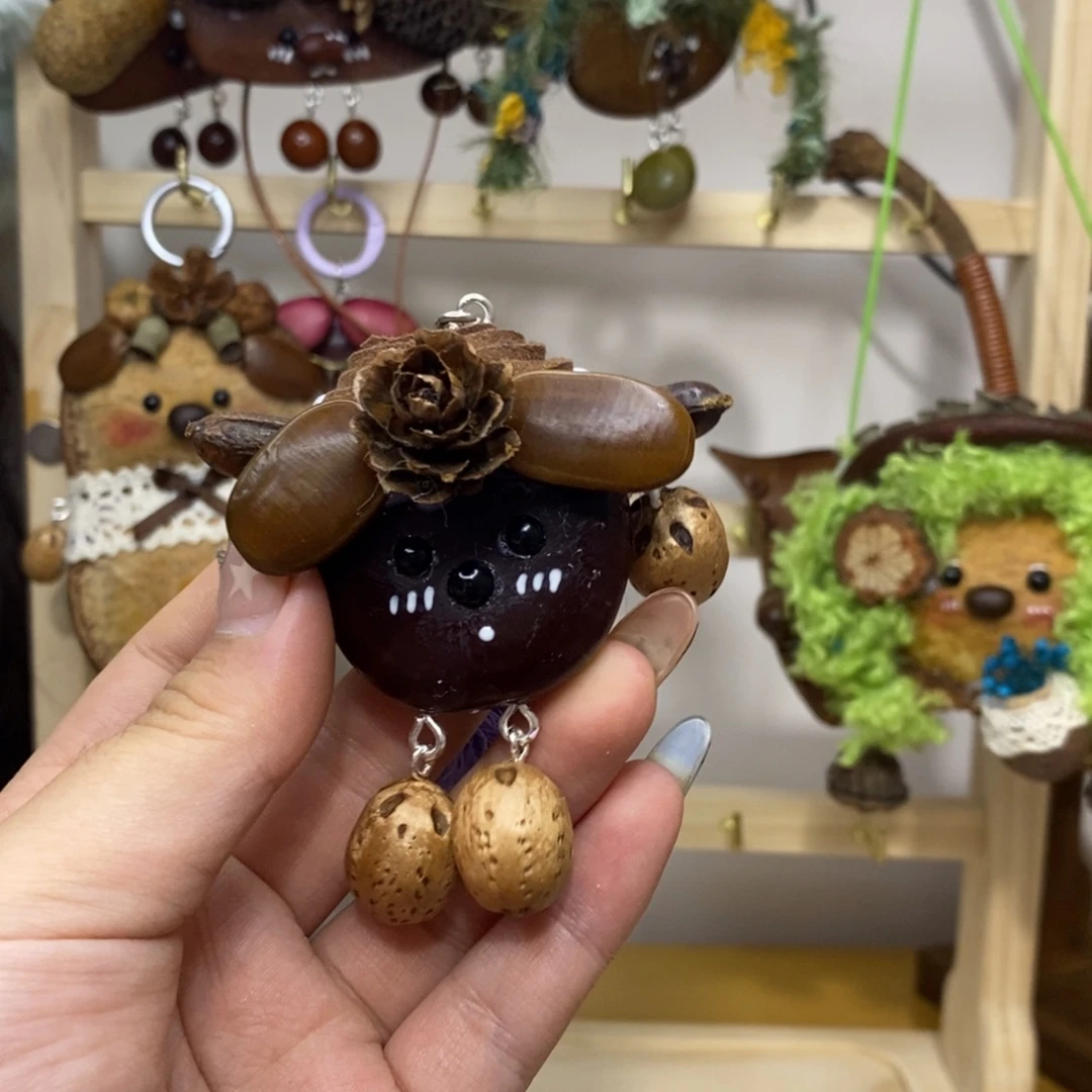 癞***蟆珐琅铁合金小福豆双面款谢谢支持