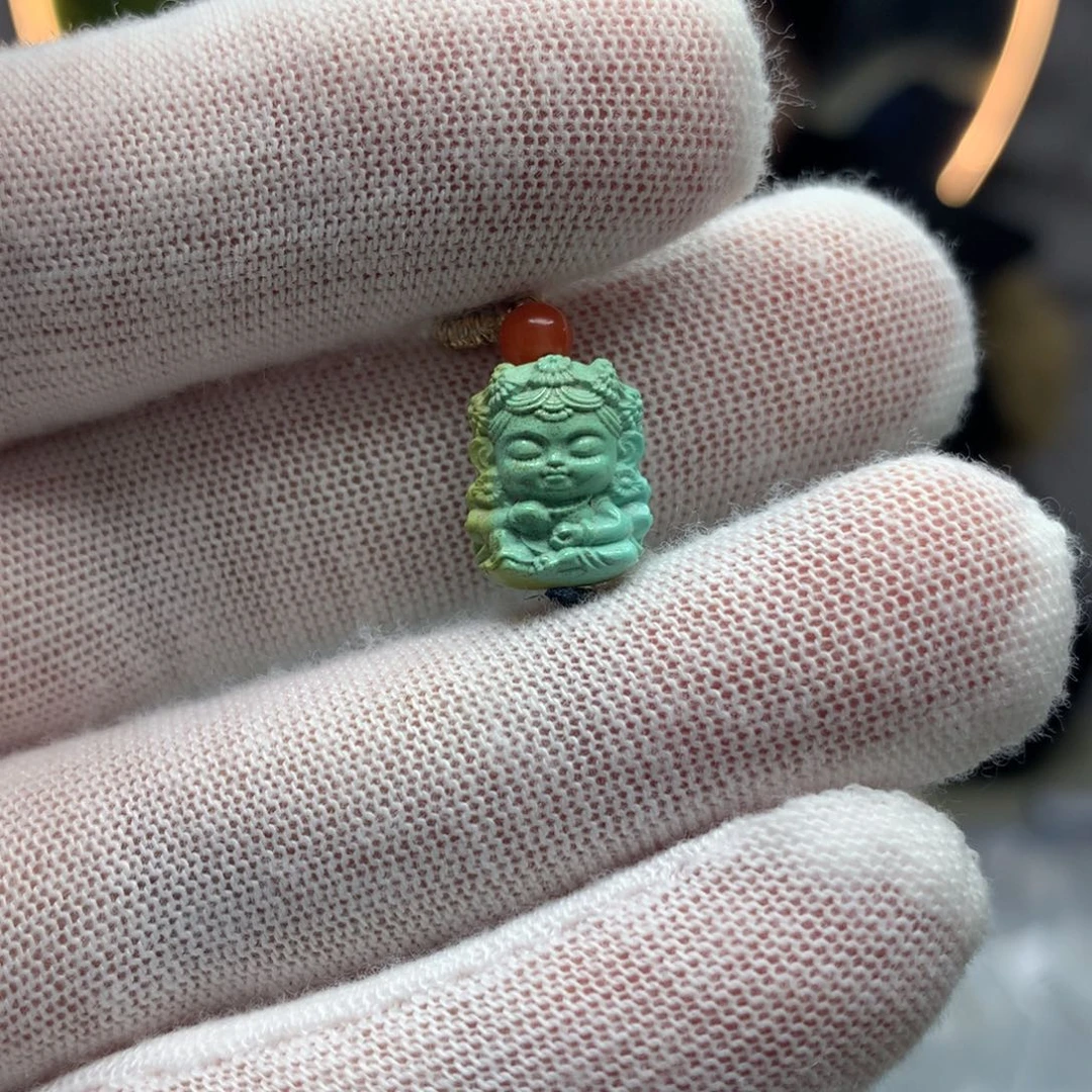 绿松石挂件未镶嵌