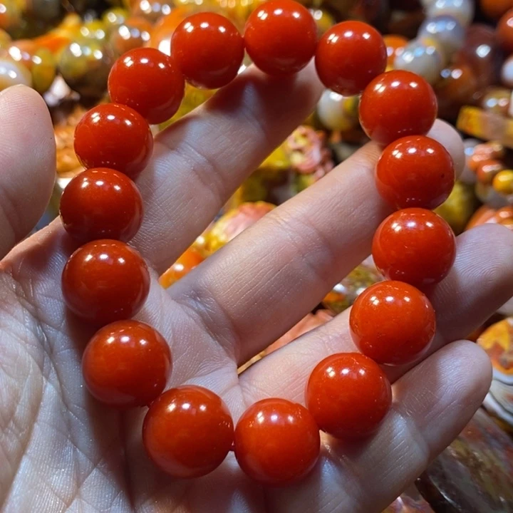 我***哥玛瑙/玉髓手链未镶嵌