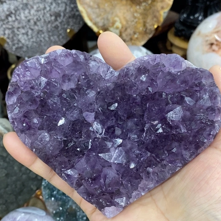 未镶嵌珠宝半成品紫晶