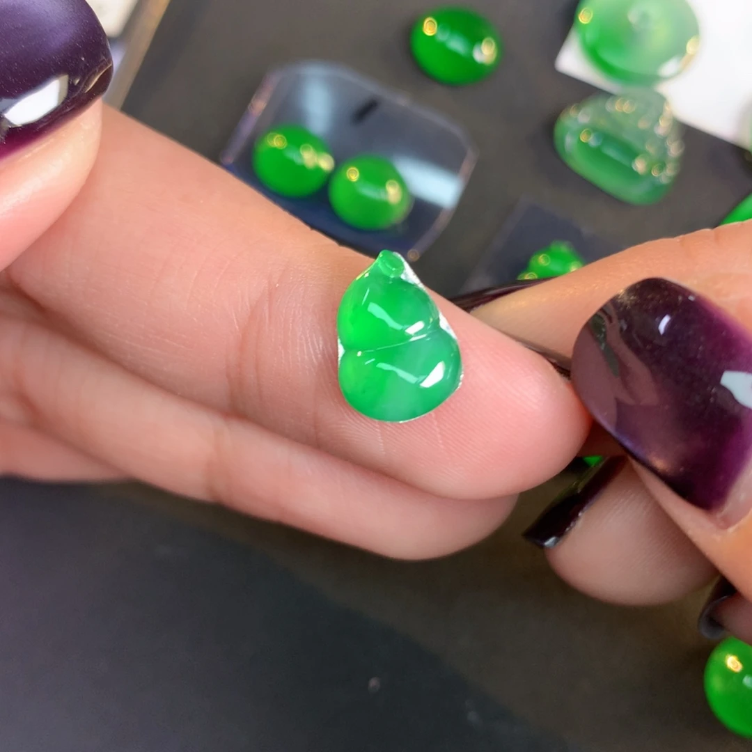 翡翠裸石翡翠11.26-8.19-2.62