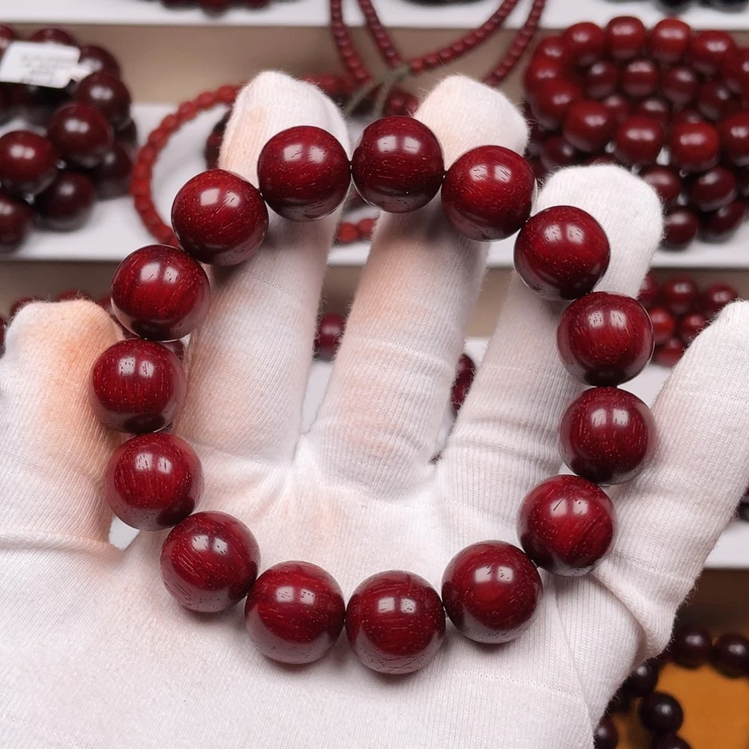 @***蜂小叶紫檀手串/手链原汁原味1.5