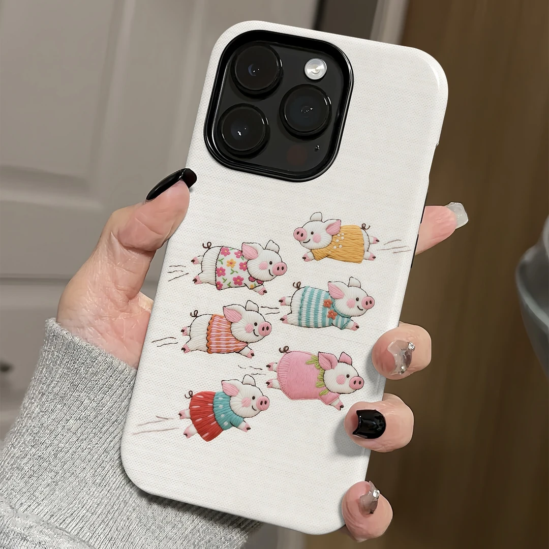 小花猪适用 苹果16promax 菲林手机壳/华为/小米/oppo/vivo