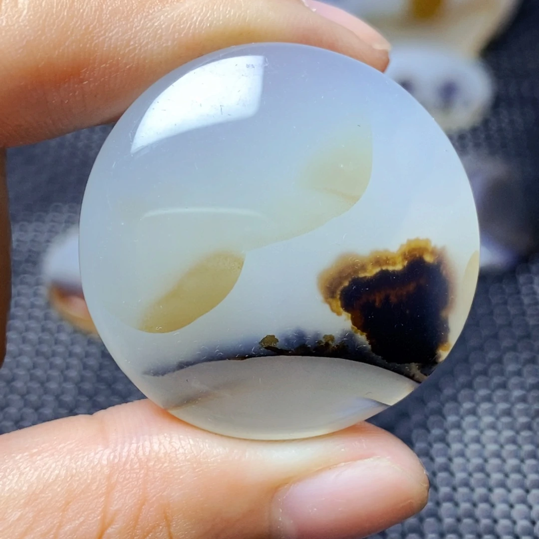 未镶嵌玛瑙/玉髓珠宝半成品