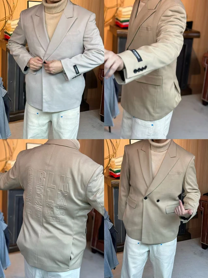 33239-商务休闲西装修身透气职场必备质感