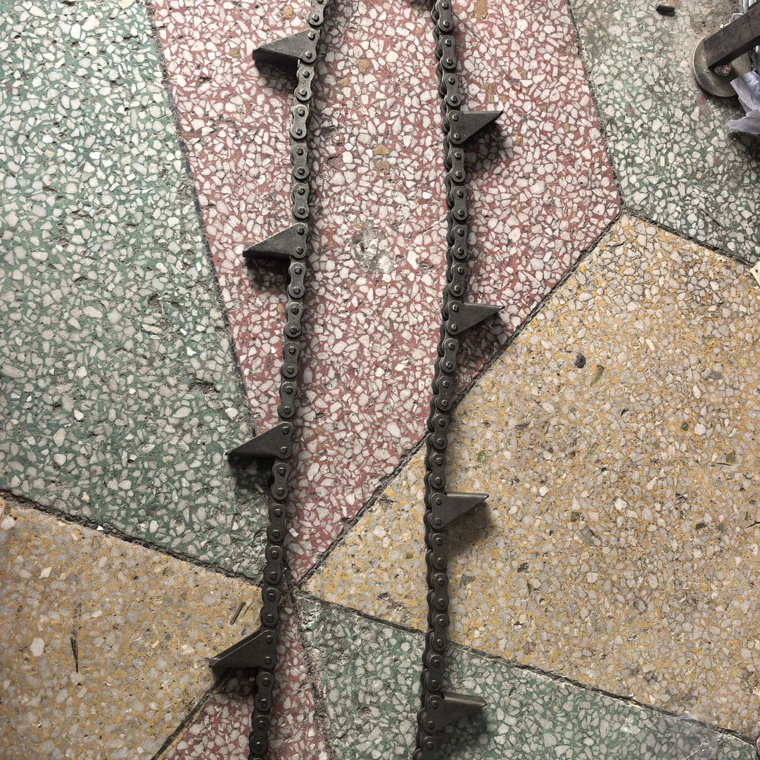 杂粮割台拨禾链喂入链条配件专用链条