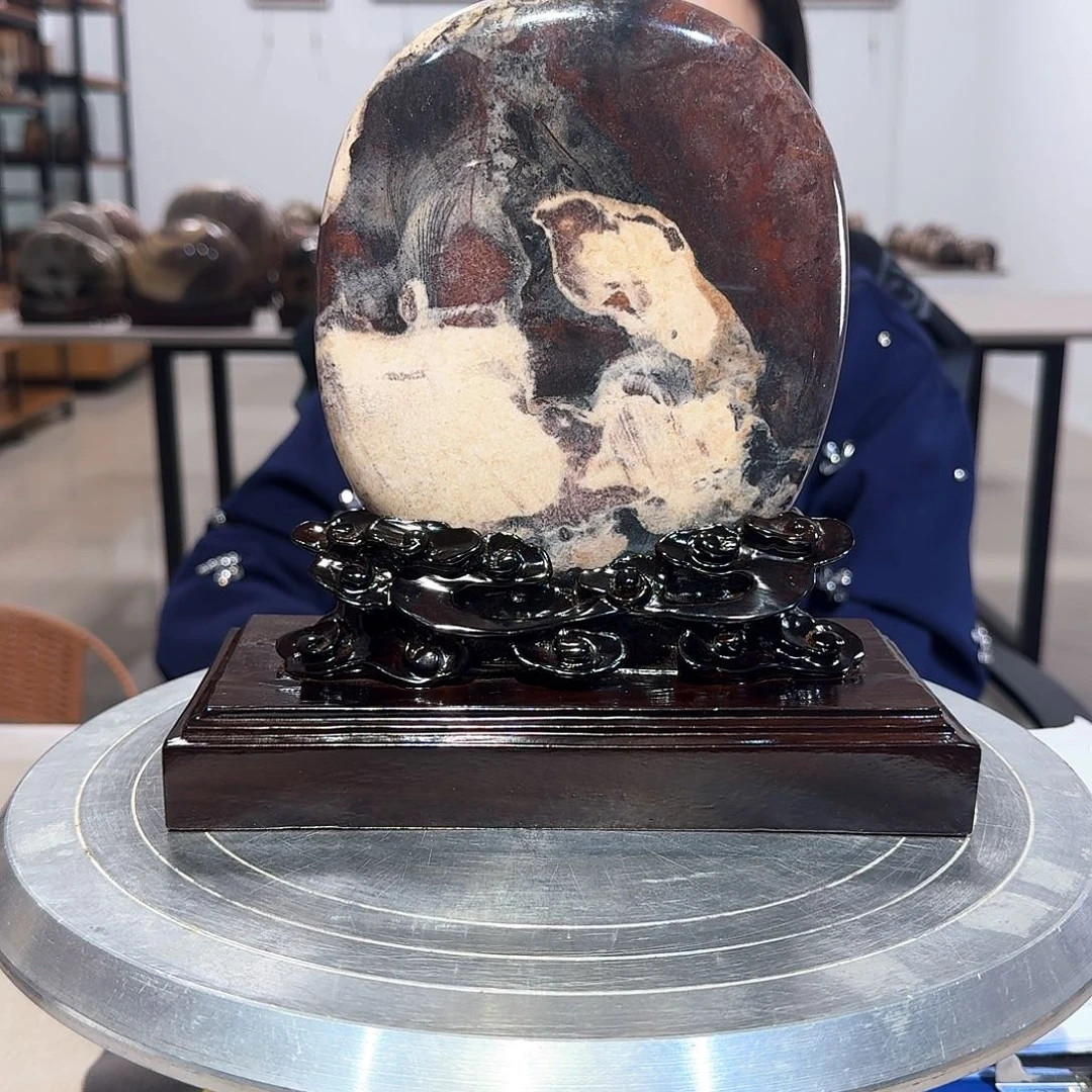 20×21×3长江画面石摆件