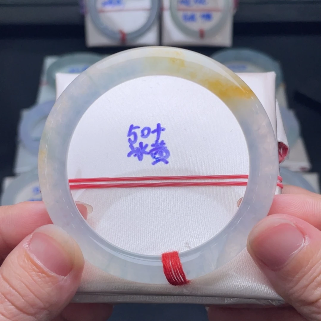 翡翠未镶嵌手镯翡翠手镯49