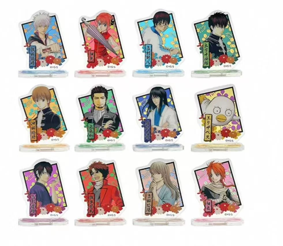 日谷 银魂 JS彩图闪 立牌盲盒徽章