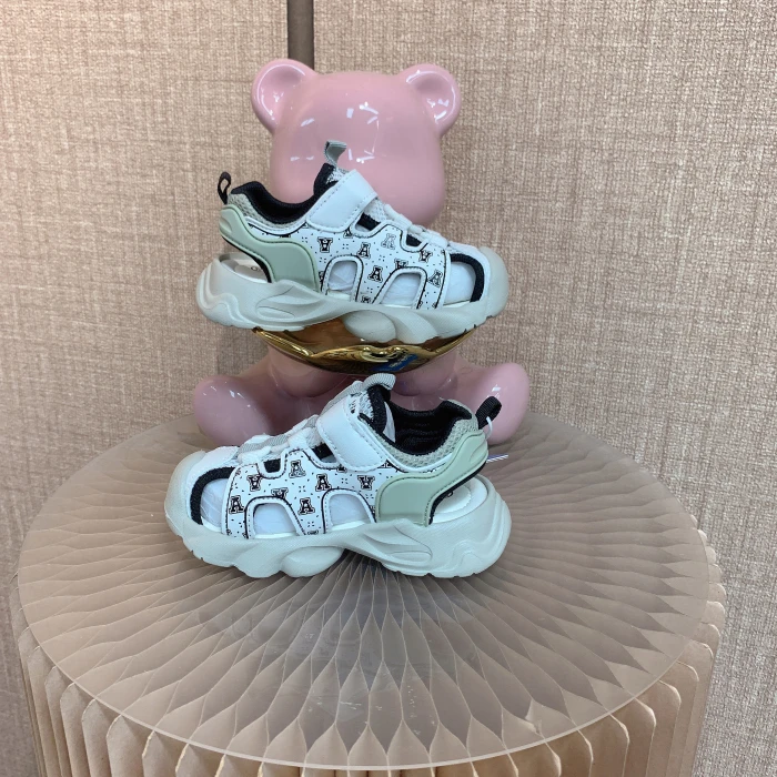 EX485   宝宝灰色夏季包头凉鞋   夏款