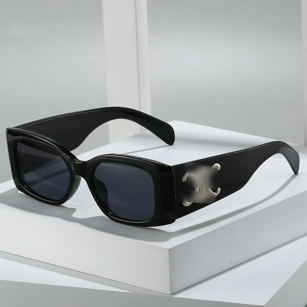 露丝同款方形墨镜闺蜜2025夏新款高档女士墨镜百搭遮阳小众时尚女