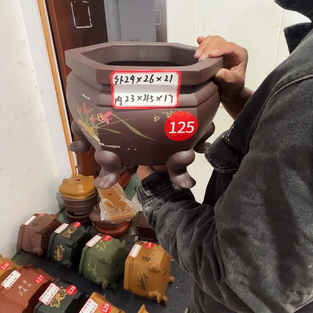 花盆紫砂紫砂花盆