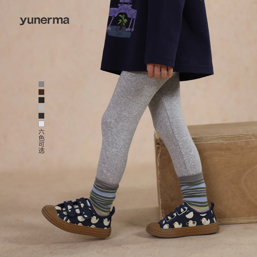 宝宝幼儿园春季莱赛尔薄款打底裤允儿妈女童春夏百搭防蚊裤裤子潮