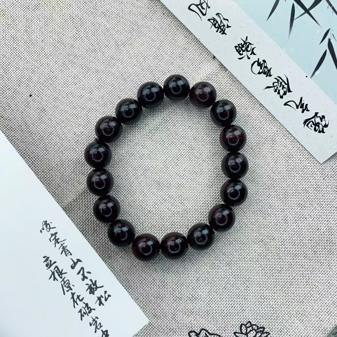 15MM金星非洲紫檀百搭文玩手串 MTX-0059