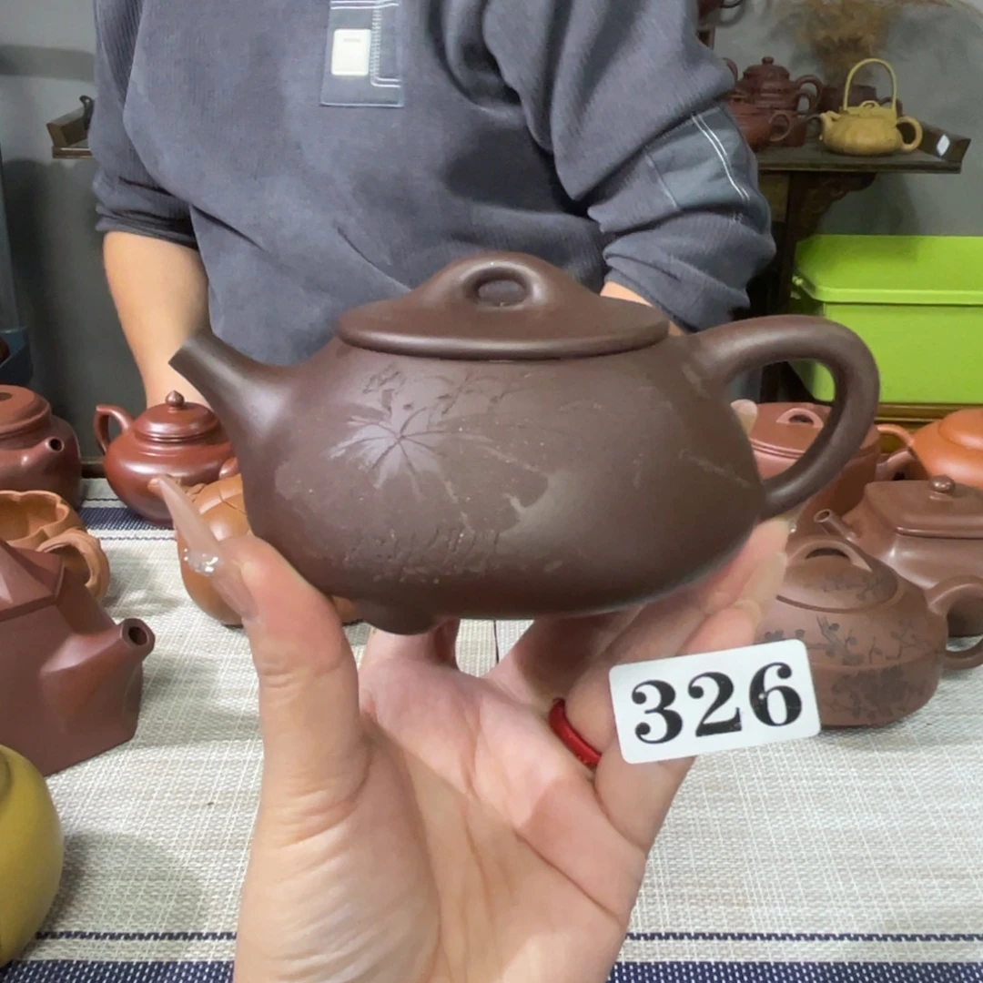 紫砂茶杯宜兴原矿紫砂精品手工