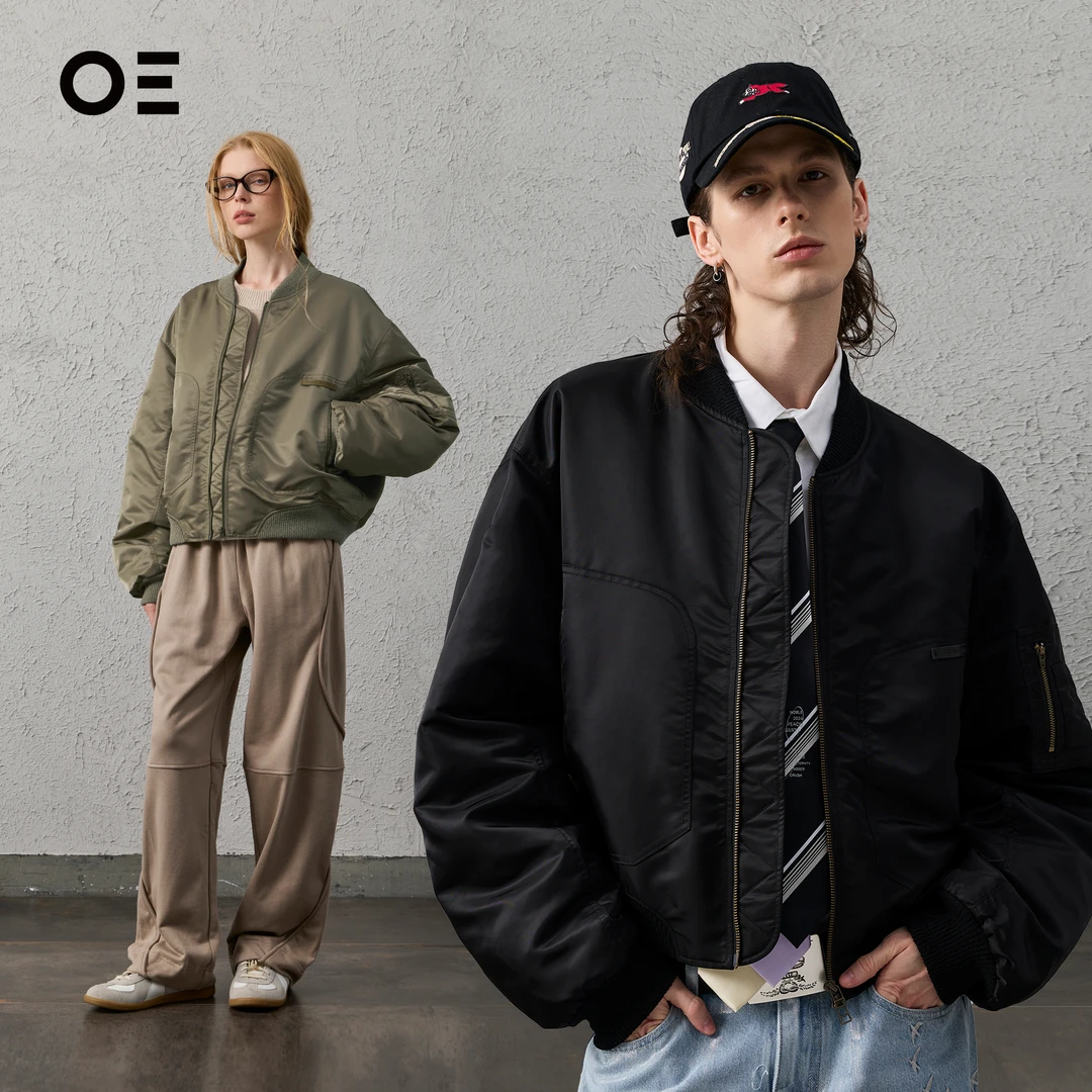 Organic Emotion｜OE 空军夹克羽绒服Bomber Jacket飞行员外套DC55
