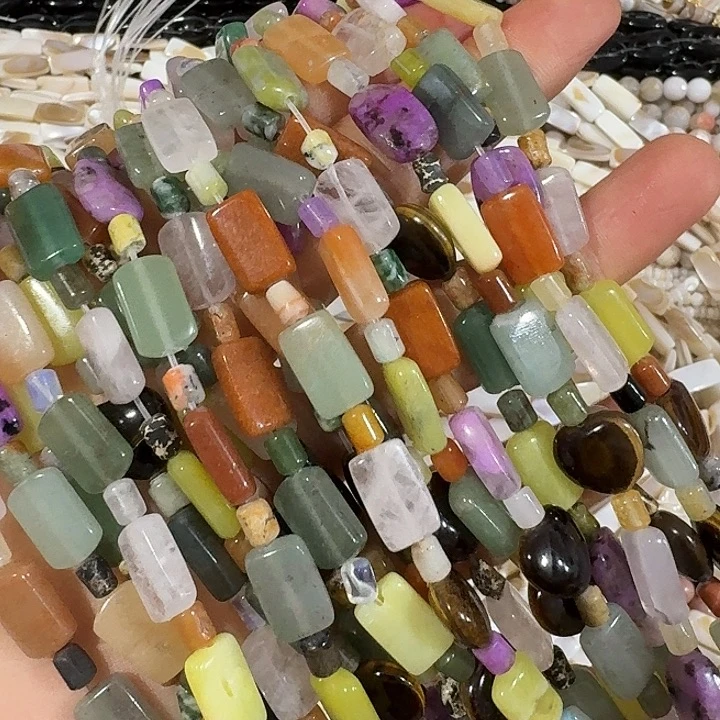 玛瑙/玉髓合金珠宝半成品18号2条随机微瑕