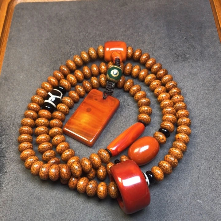 星月菩提吊坠非****9星月