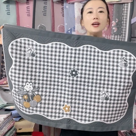 棉特价黑色小格子