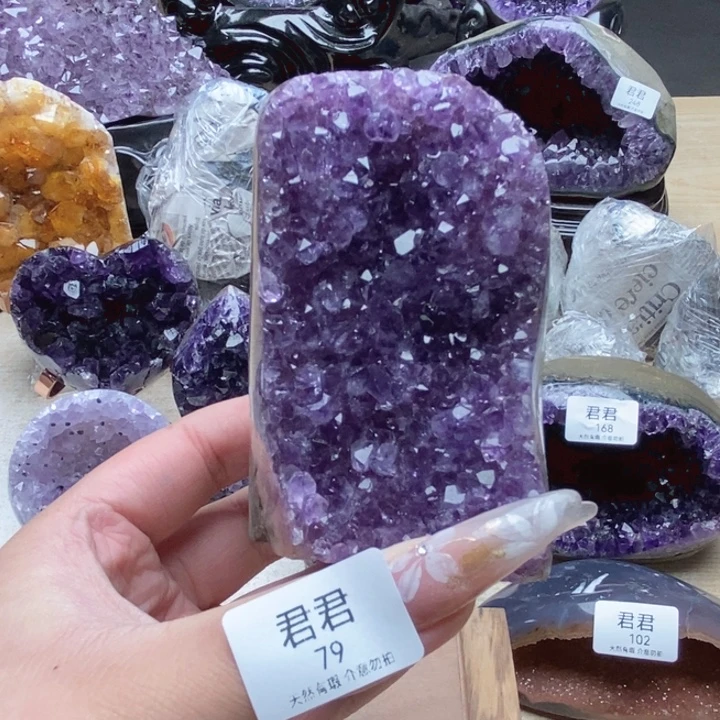 大型摆件（非配饰）紫晶未镶嵌