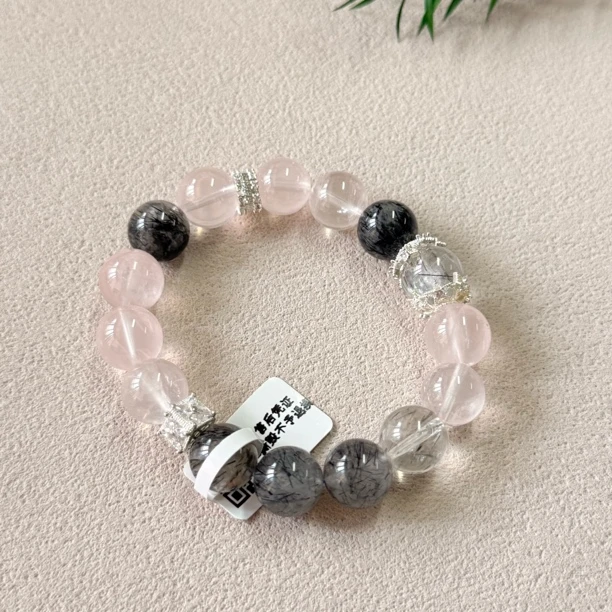 【六六中古】孤品精美水晶手串e750319手串**
