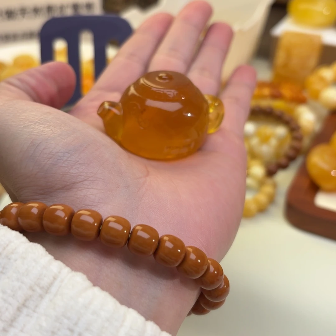 琥珀未镶嵌裸石琥珀蜜蜡