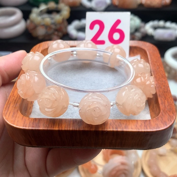 石英质玉手链未镶嵌