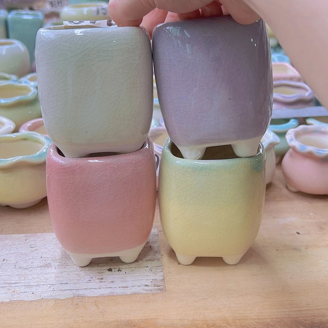 陶瓷花盆单场满12包邮