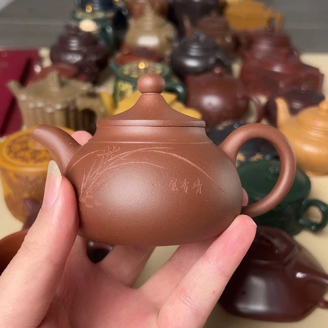 紫砂茶壶宜兴紫砂壶16