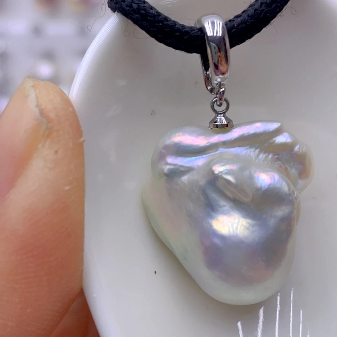 颈饰淡水珍珠14K金镶嵌