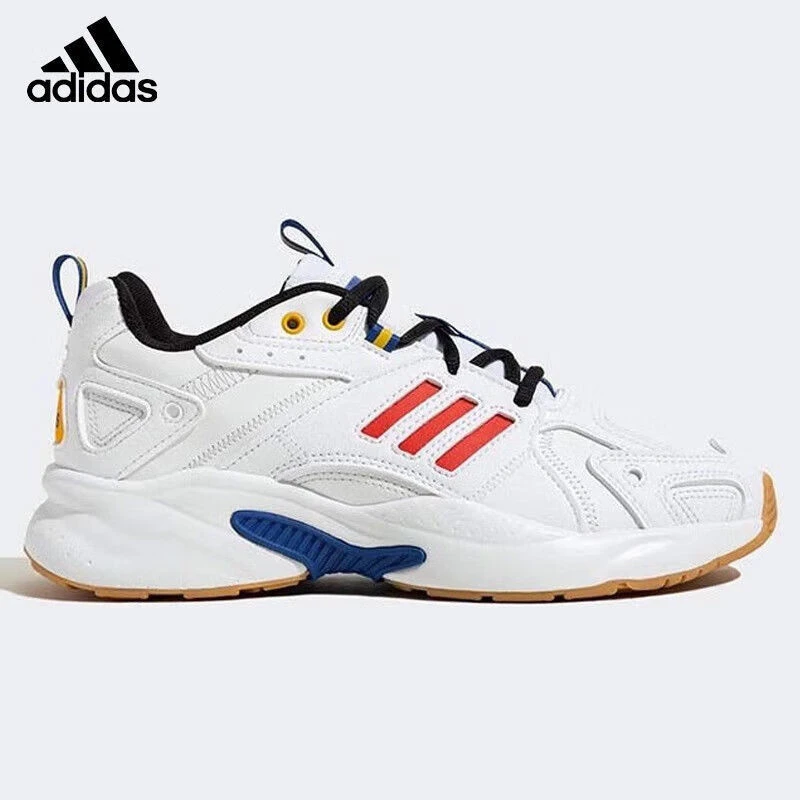 阿迪达斯 （adidas）男鞋白色老爹鞋运动羽毛球鞋跑步鞋 IG9432
