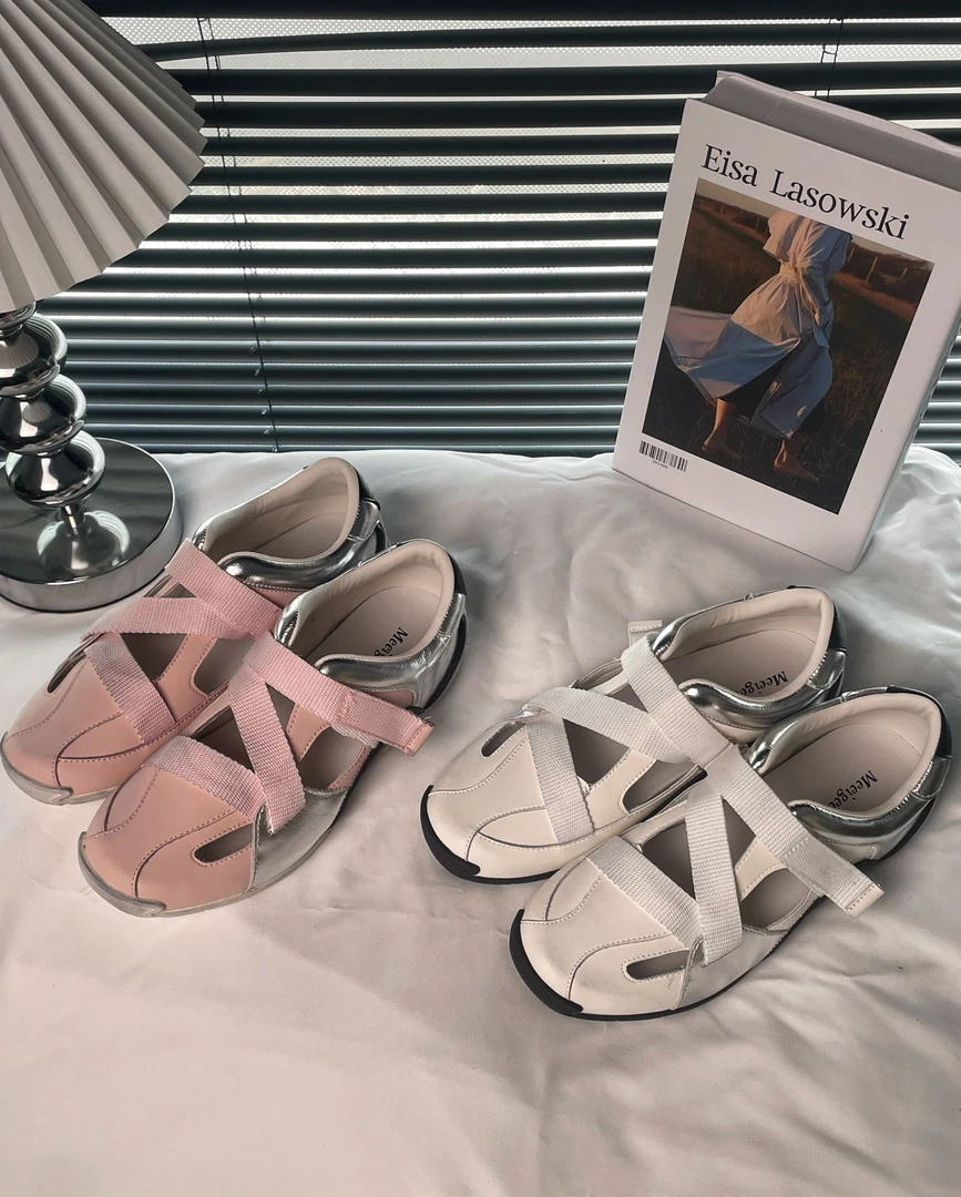 83-11夏季玛丽珍鞋魔术贴浅口休闲单鞋凉鞋韩版欧若智性风