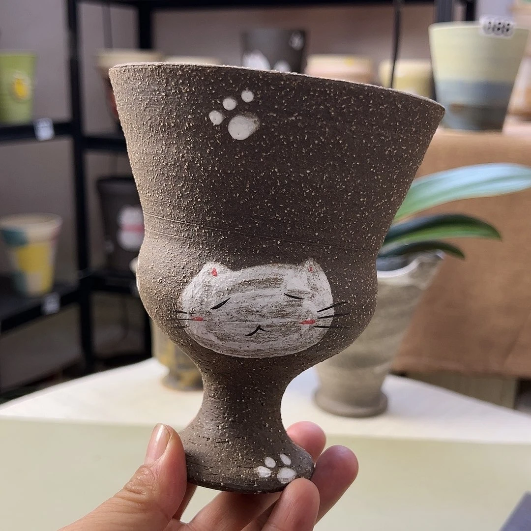 51景德镇陶瓷口杯11高14