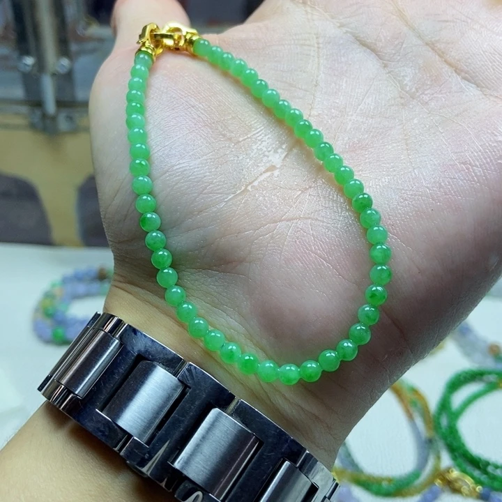 定制翡翠未镶嵌缅甸翡翠A货卡4