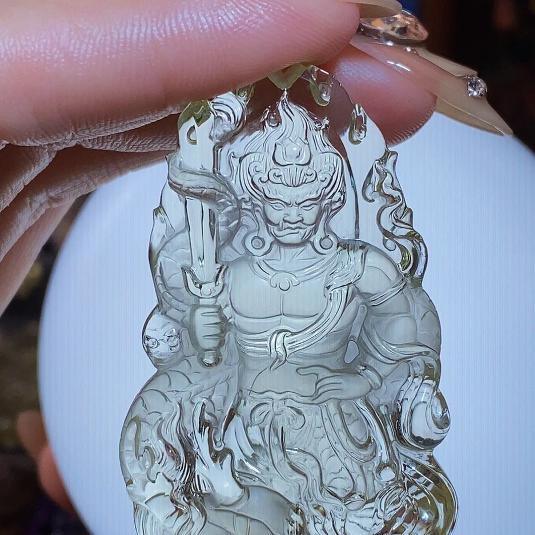 水晶颈饰未镶嵌吊坠