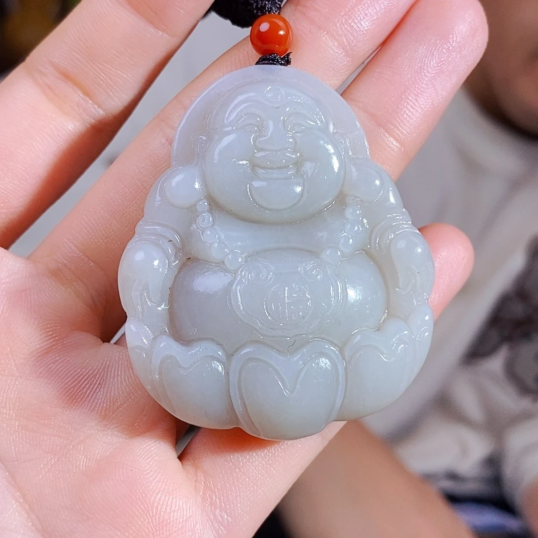 和田玉颈饰未镶嵌多样性发货发一个