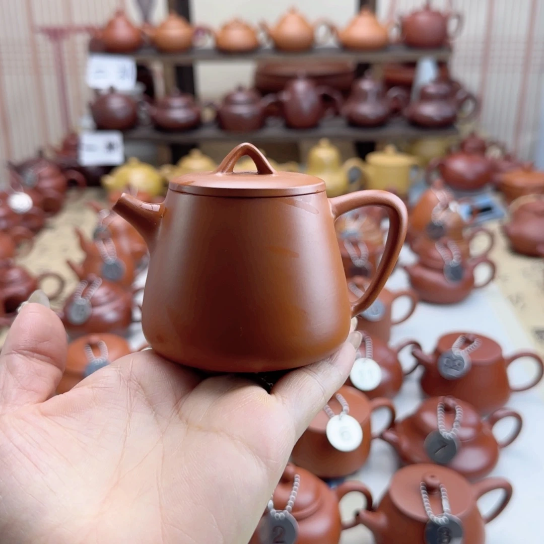 紫砂茶壶捣*鬼章敏高瓢壶
