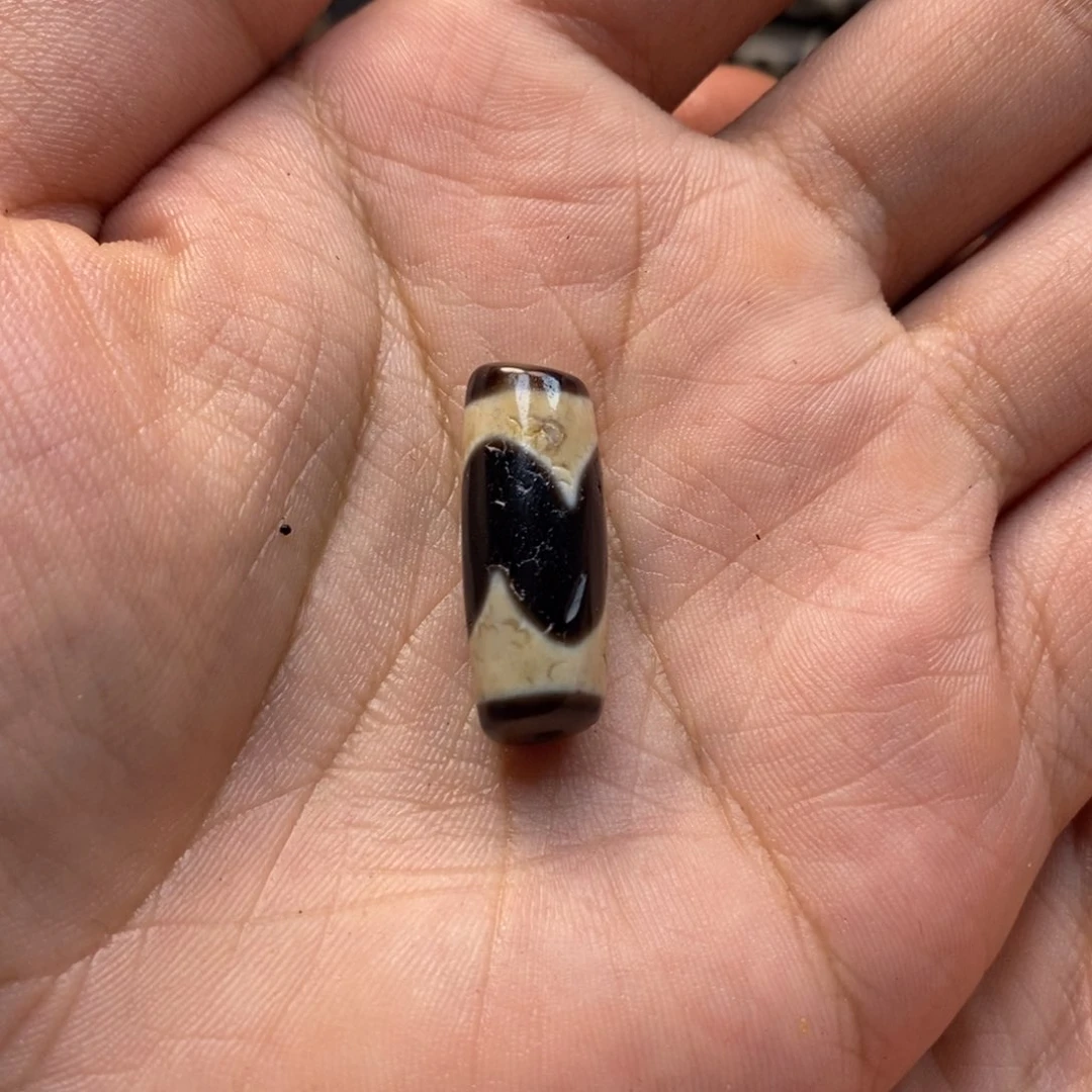 我***户玛瑙/玉髓玛瑙玉髓牙单珠未镶嵌