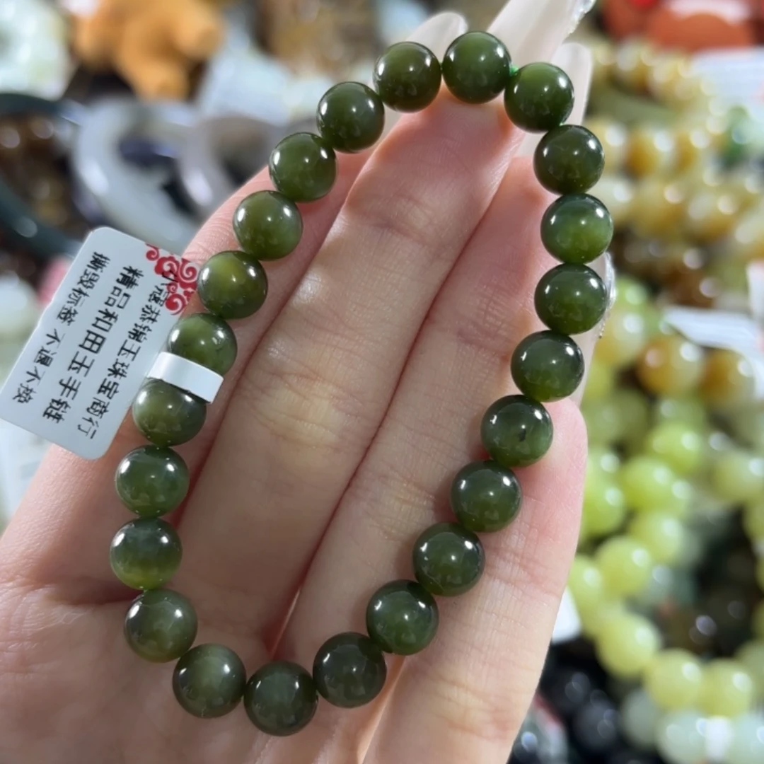 和田玉未镶嵌手链79