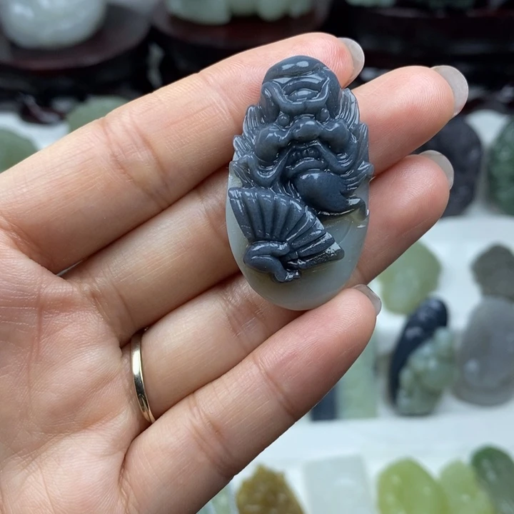 和田玉未镶嵌颈饰36