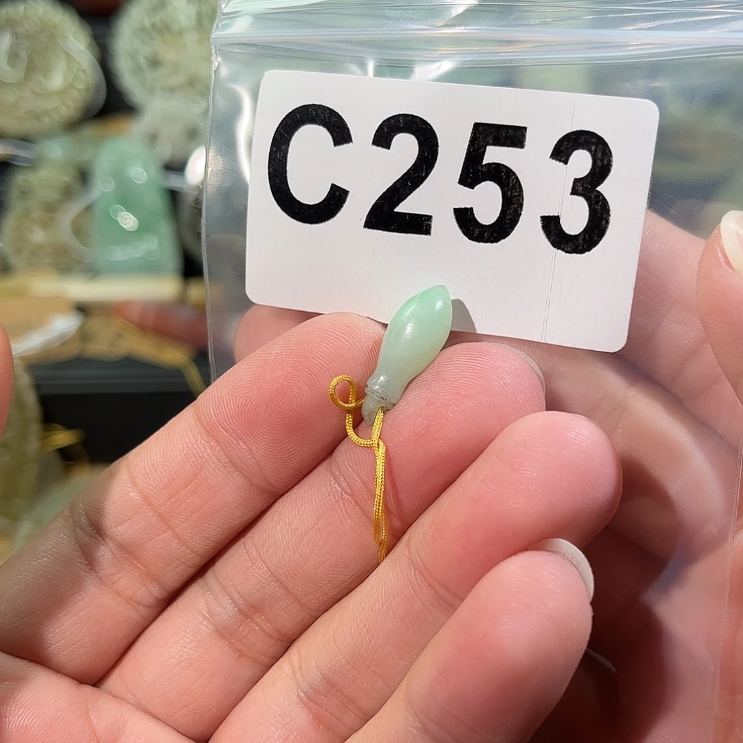颈饰未镶嵌翡翠簪子头